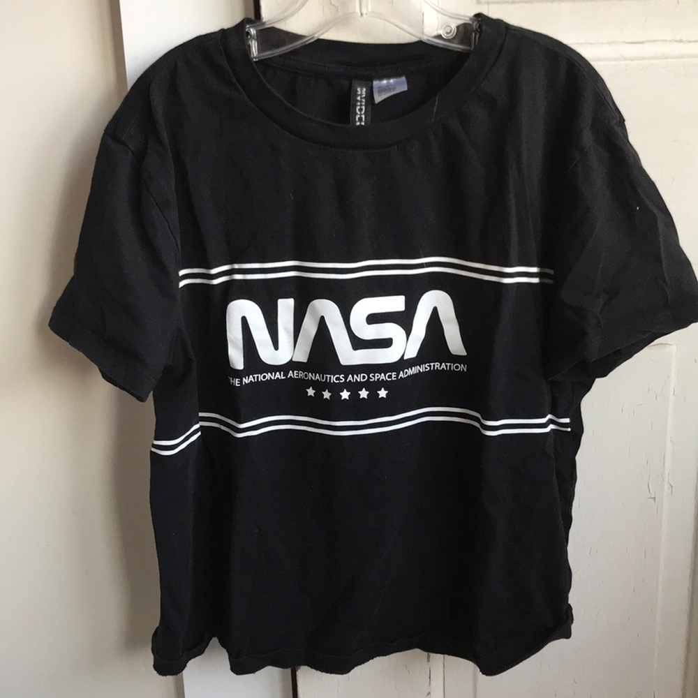 Black Nasa Tee